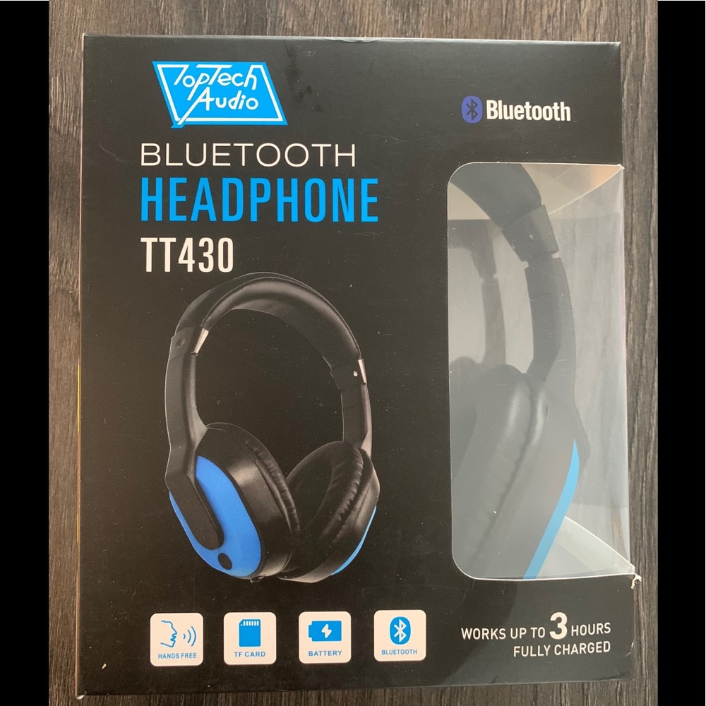 TopTech Audio Bluetooth headphone TT430